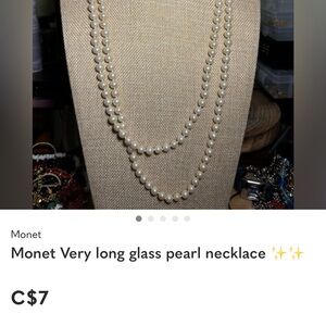 Monet Cream Pearl Necklace